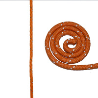 Шнур полипропиленовый плетеный 4 мм 16 прядный сердечник СВЕТООТРАЖАЮЩИЙ