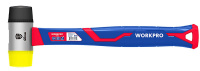 Молоток-киянка двухсторонняя, пластик WORKPRO