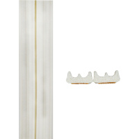 Уплотнитель самоклеящийся E9х4 (бел.) - 150 м. Shaper