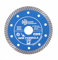 Диск отрезной алмазный сухой/мокрый рез 125*2,2*22,23 ТурбоTrio-Diamond