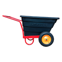 Тачка 250 л антиударная колесо пневмо премиум 3,25//8 Слоненок