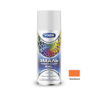 Эмаль  универсальная  оранжевый (RAL 2004)  520мл VIXEN