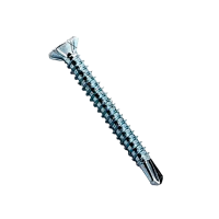 Саморез оконный Daxmer 3,9х35 белый цинк, сверло, авт.линий, раззенковка