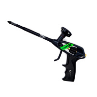 Пистолет для монтажной пены усиленный, с тефлон покрытие иглы и кольца адаптера 