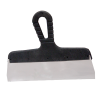 Шпатель с черной ручкой нерж.сталь  350