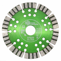 Диск отрезной алмазный сегментный сухой/мокрый рез 125*2,1*22,23 Турбо Grand hot press Trio-Diamond