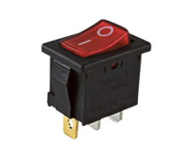 Кнопка-выкл СУ для эл/приборов YL-211-02 10А перекл клав на 2 пол (1з) TDM