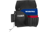 Сумка электрика поясная 600D 290х270мм WORKPRO
