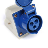 Стационарная розетка 113 TDM 2P+PE 16 A 220B IP 44