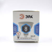 Лампа св/д ЭРА стандарт MR16 GU5.3 220V 8W(600lm) 4000K 4K 50х50