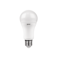 Лампа св/д Gauss Elementary ЛОН A60 E27 20W(1750lm) 6500K 120x60 матовая, пластик/алюм.