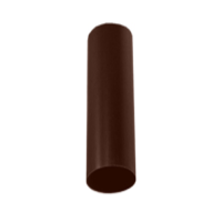 Труба водосточная 80 Murol коричневая 3м