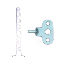 Ограничитель открывания окна L-165 белый пластмасса