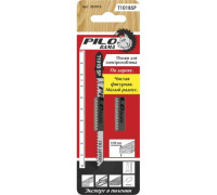 Пилки для лобзика 100x75 мм пер.10з/д, зад.21з/д (древес,ДСП,пластик h=4-60мм) чист.фигур.распил.T10