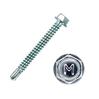 Саморез по металлу Daxmer без шайбы 5,5*51 Цинк сверло №3