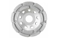 Чашка шлиф. алмазная сегм. двухрядная 125х22,23 мм 