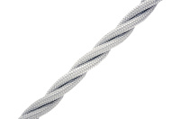 Ретро провод витой полиэфирная нить 3х2,5 белый TDM