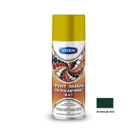 Грунт-эмаль  по ржавчине 4 в 1, зеленый мох (RAL 6005)  520мл VIXEN