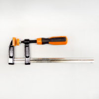 Струбцина  F-тип 200x50мм двухкомпонентная рукоятка Bohrer