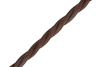 Ретро провод витой полиэфирная нить 3х1,5 коричневый TDM