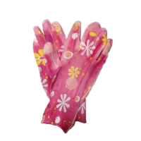 Перчатки садовые из цветного полиэстера с полиуретановым покрытием BOXER® (р.9)