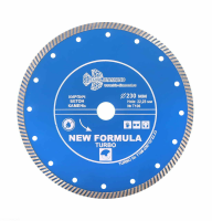 Диск отрезной алмазный сухой/мокрый рез 230*2,8*22,23 ТурбоTrio-Diamond