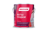 Лак яхтный алкидно-уретановый L20 Яхты & Лодки Глянцев. 2,5л PARADE