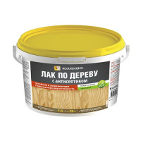 Лак Коллекция по дереву, устойчивый к загрязнениям 0,9кг ведро