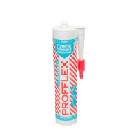 Герметик силиконовый универсальный PROFFLEX санитарный 280ml белый