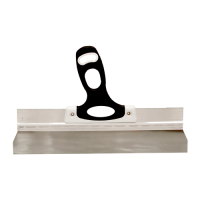 Шпатель фасадный 350 мм, нержавеющая сталь, двухкомпонентная ручка