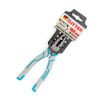 Плоскогубцы 160мм, комбинированные, черный никель,  двухкомпонентные рукоятки Profi Ritter