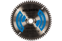 Диск пильный 190х30/20х64Т Industrial Алюминий Hilberg