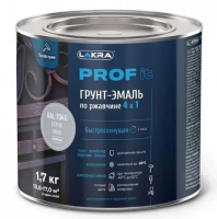 Грунт-эмаль 4 в 1 Лакра Серое окно RAL 7040 PROF IT  1,7кг