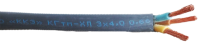 Кабель КГтп-ХЛ 3х4 100м (ГОСТ) (ККЗ, Калужск каб з-дl) мед. гибкий от -60 до+50°С 660В