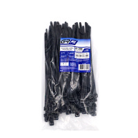 Стяжки нейлоновые 8х200 мм черные