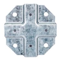 Краб-система Х-образная 20х20 (1,2 мм) ГОЦ