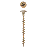 Саморез СГД желтый цинк усиленный 4,2х70 Daxmer