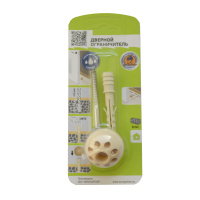 Комплект дверного ограничителя, цвет сосна, блистер