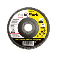 Круг лепестковый торцевой 125*P100 In Work