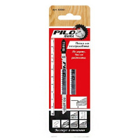 Пилки для лобзика 116x90 мм пер.9з/д, зад.10 з/д точён. (древес,ДСП,пластик h=4-80мм) чистая фигур.р