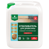 Отбеливатель PROSEPT 50 для древесины 1:1, 10л (12кг)