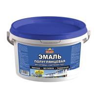 Эмаль Оптилюкс акриловая универсальная 2,6кг ведро