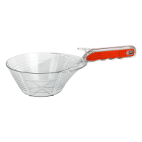 Ковш строительный 1,1 л пластиковый прорезиненная ручка DECOR
