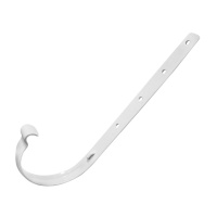 Кронштейн желоба Murol 210мм белый (металл)
