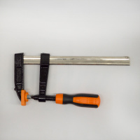 Струбцина  F-тип 200x80мм двухкомпонентная рукоятка Bohrer