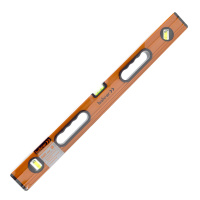 Уровень строительный с ручками 600мм 3 глазка 45/90/180 усил. конструкция Bohrer