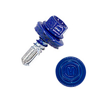 Саморез по металлу Daxmer 5,5*19 ярко-синий RAL 5005 сверло №3