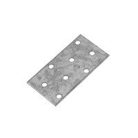 Пластина крепежная 80*40*1,5мм, оцинк.