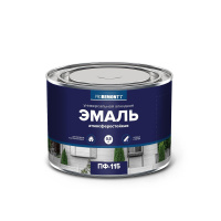 Эмаль ПФ-115 Винно-красный RAL 3005 0,5кг Л-С PROREMONTT