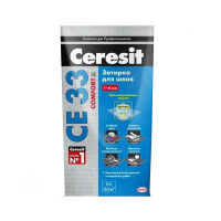 Затирка д/швов 2-5 мм, 2кг, графит СЕ33 Церезит